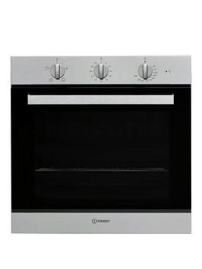 Indesit Aria Ifw6230Ixuk Built-In Single Electric Oven - Stainless Steel - Oven Only